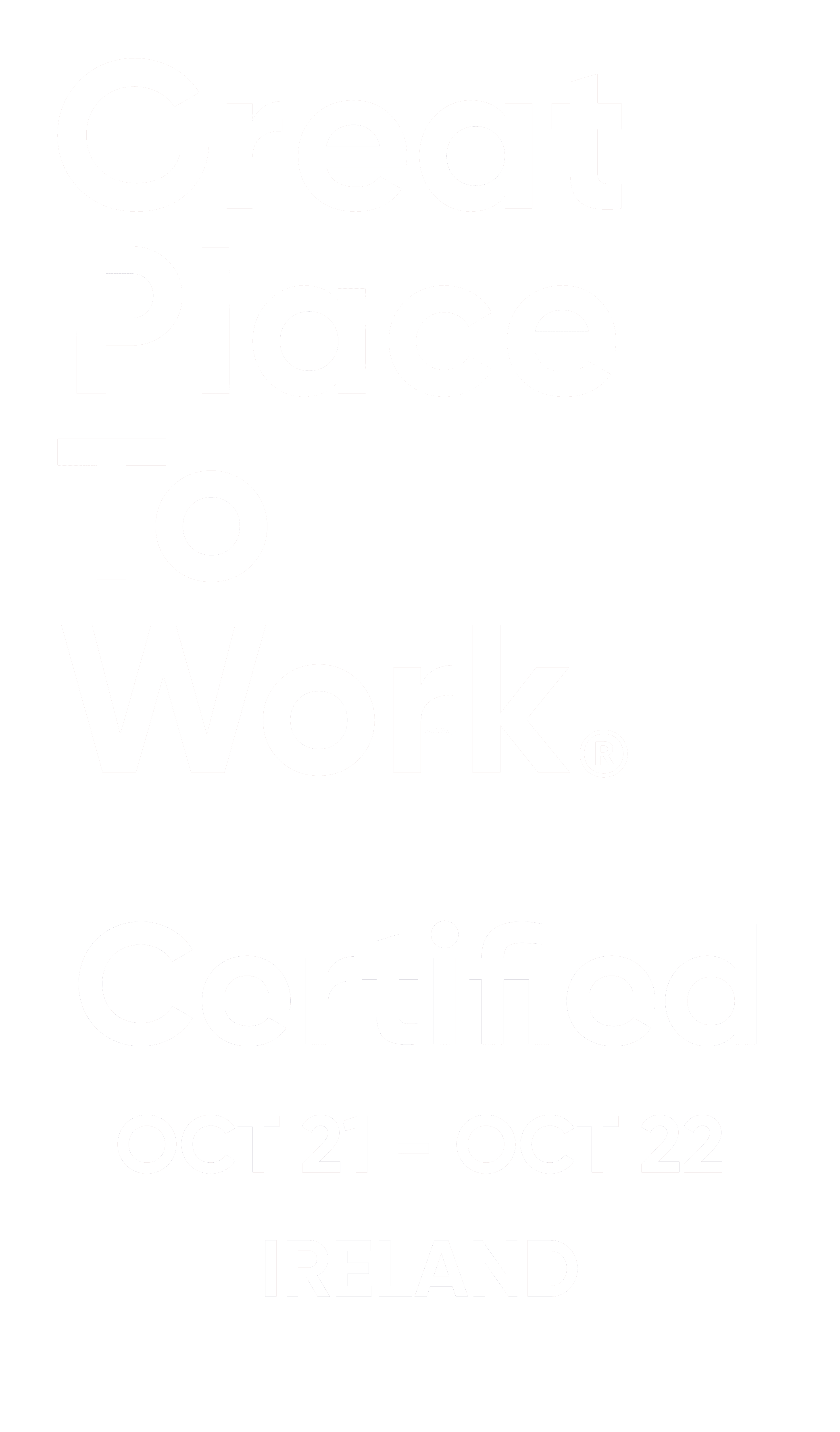 Great Place To Work Ireland Certified